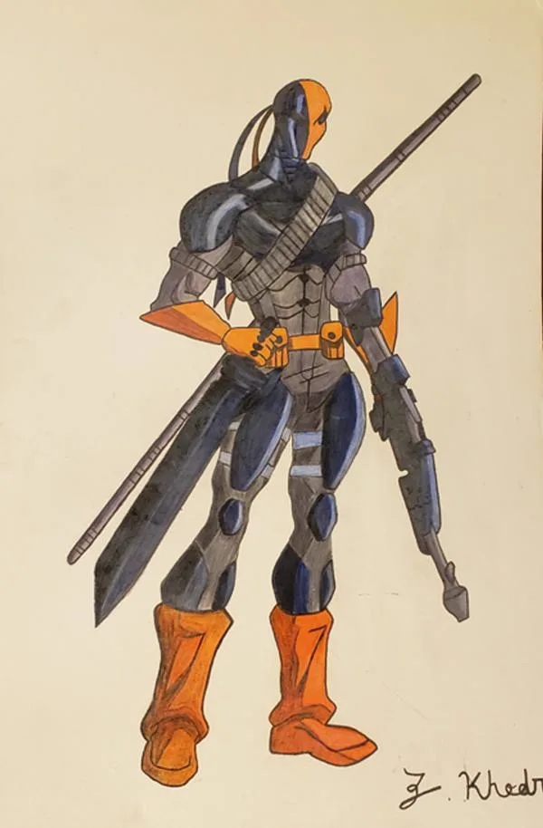 Deathstroke art
